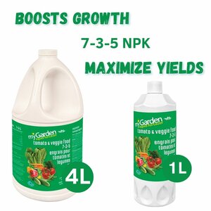 Liquid Fertilizer Tomato and Veggie 7-3-5 NPK 1L - image 2