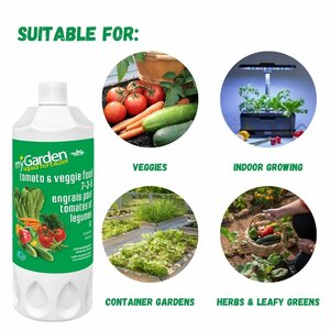  Liquid Fertilizer Tomato and Veggie 7-3-5 NPK 4L - image 3