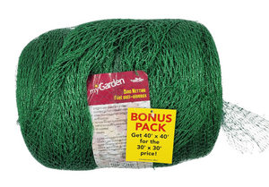 myGarden - Bird Netting Knitted (Green 3/4") 30'x30'