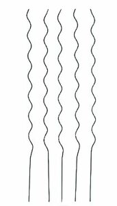 myGarden - Tomato Spiral 78" - Plastic Coated Metal 11mm dia - 50/pcs/bdl