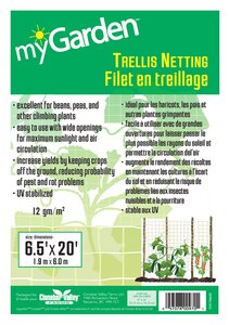 myGarden - Trellis Netting (CLR 6") 6.5'x20'