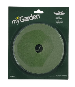 myGarden - Velcro Plant Tie - 50ft x 1/2in - 12/cs