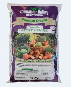 Premium Organic Cattle Manure 10kg